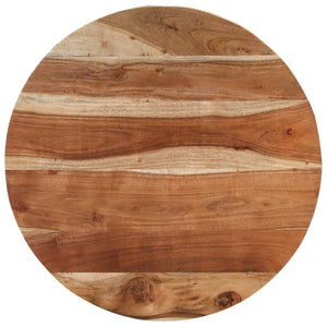vidaXL Coffee Table Ø68 cm Solid Acacia Wood
