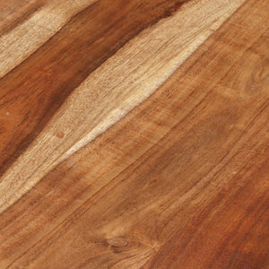vidaXL Coffee Table Ø68 cm Solid Acacia Wood