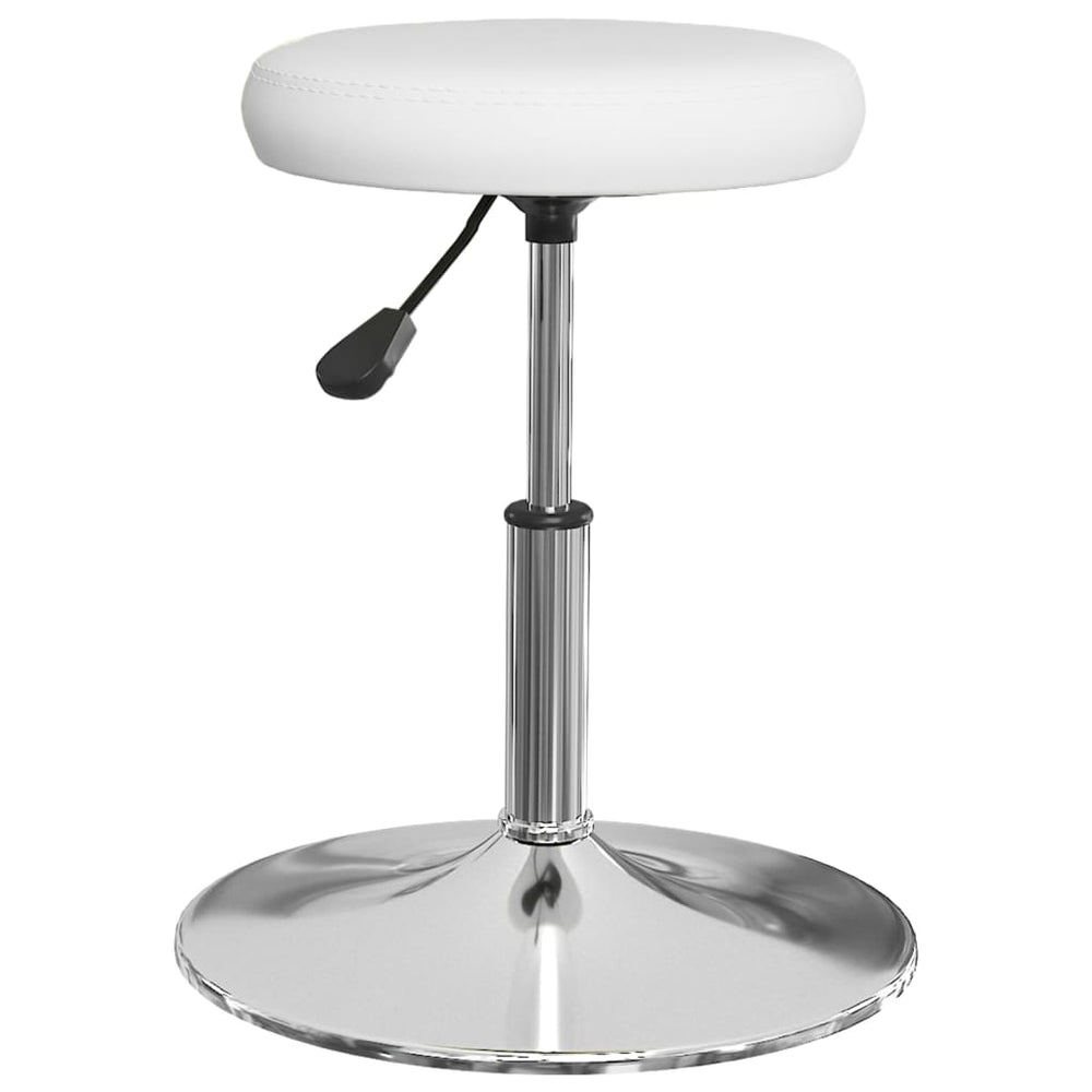 vidaXL Dining Chairs 6 pcs White Artificial Leather