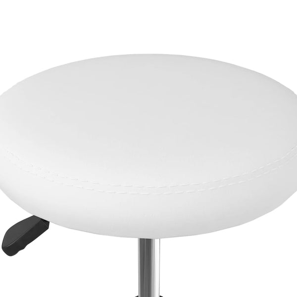 vidaXL Dining Chairs 6 pcs White Artificial Leather