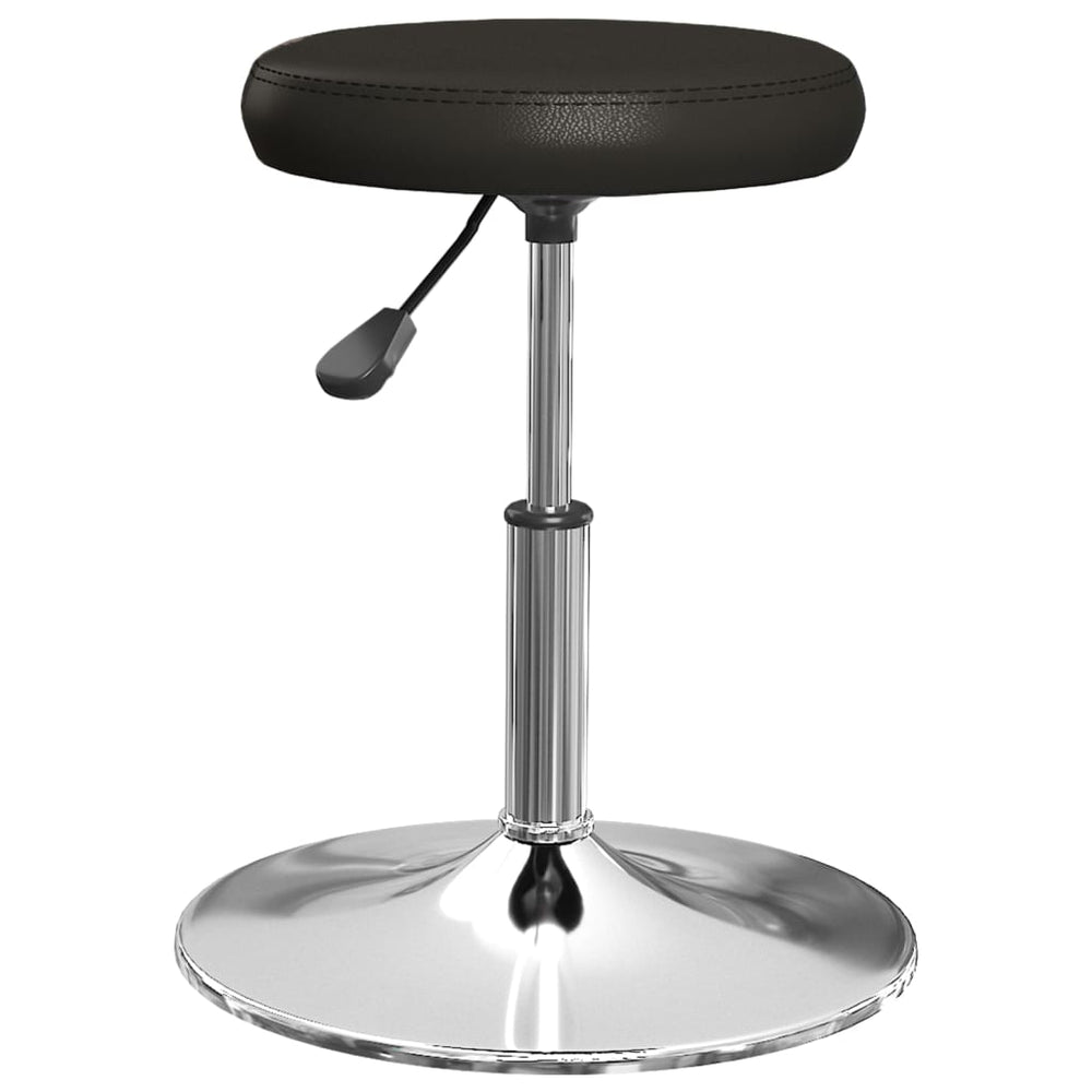 vidaXL Dining Chairs 6 pcs Black Faux Leather