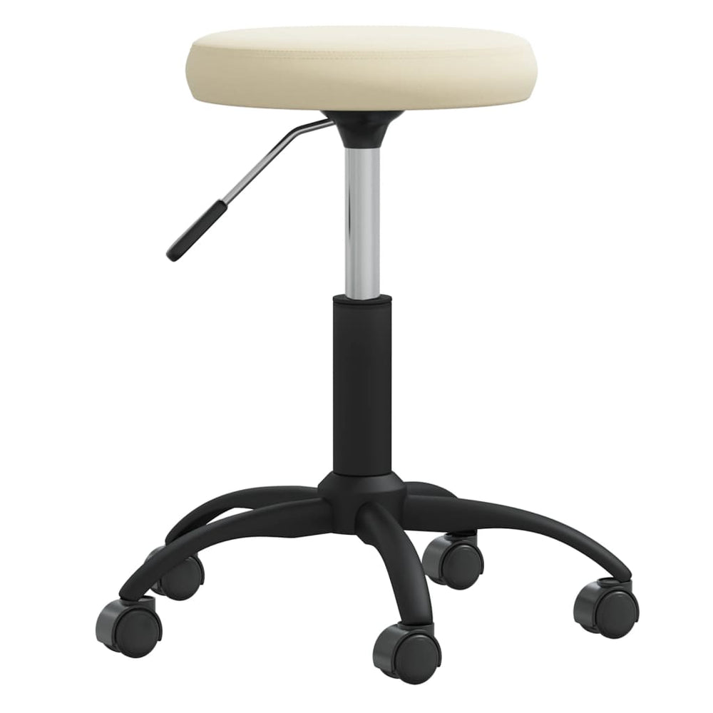 vidaXL Dining Chair Cream Velvet
