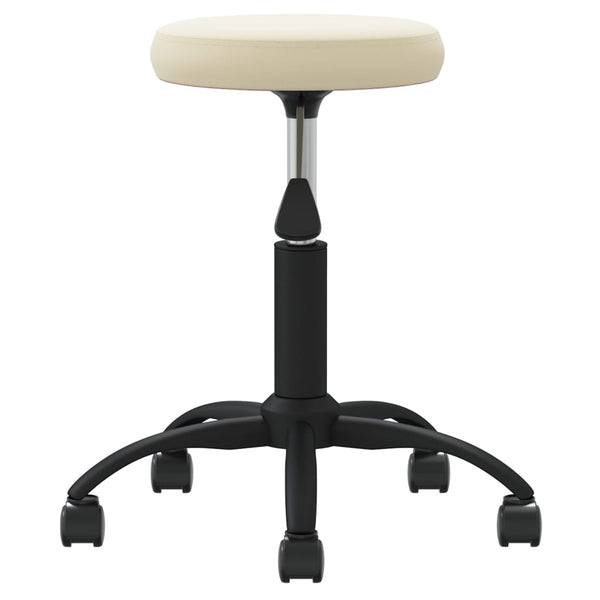 vidaXL Dining Chair Cream Velvet