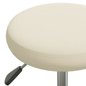 vidaXL Dining Chair Cream Velvet