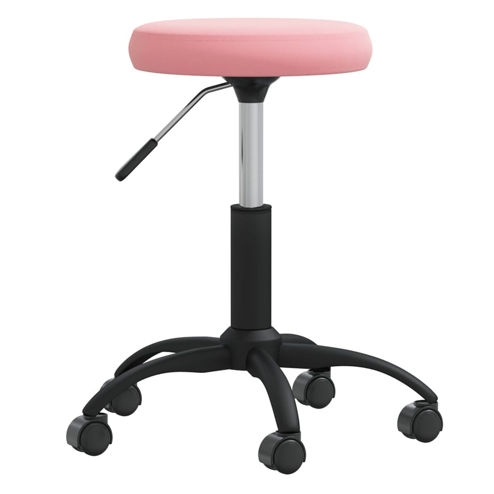vidaXL Dining Chair Pink Velvet