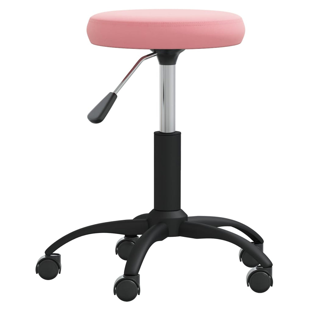 vidaXL Dining Chair Pink Velvet