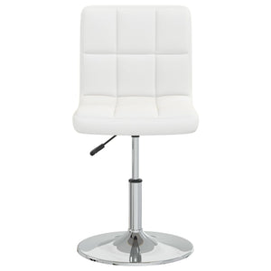 vidaXL Dining Chairs 6 pcs White Artificial Leather