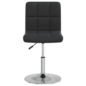 vidaXL Dining Chairs 6 pcs Black Faux Leather