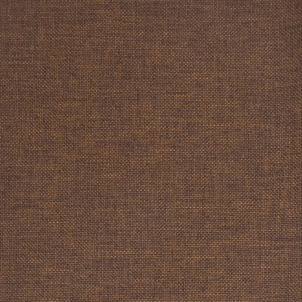 vidaXL Dining Chair Brown Fabric