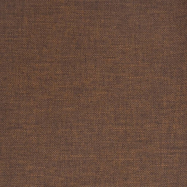 vidaXL Swivel Dining Chair Brown Fabric