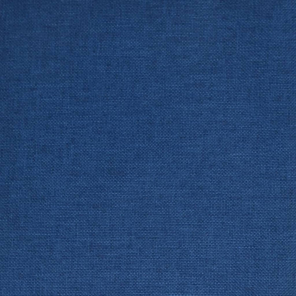 vidaXL Dining Chair Swivel Blue Fabric