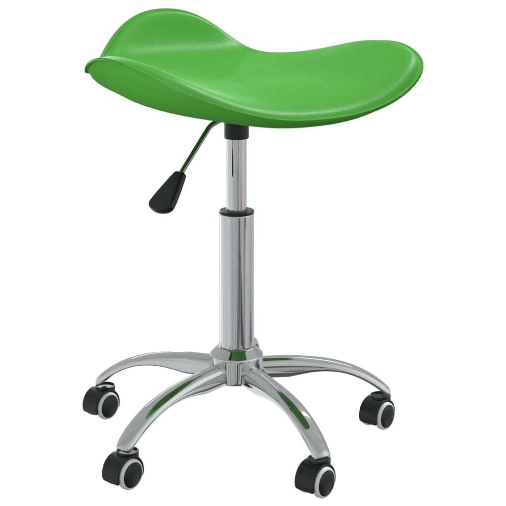 vidaXL Office Chair Green Faux Leather