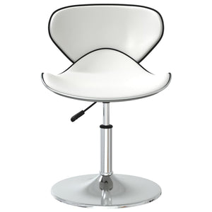 vidaXL Dining Chairs 4 pcs. White Faux Leather