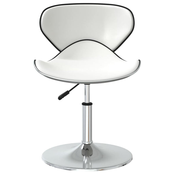 vidaXL Dining Chairs 4 pcs. White Faux Leather