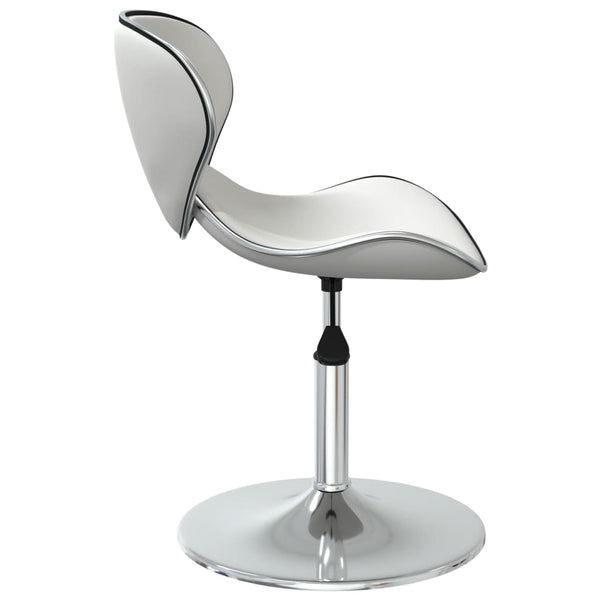 vidaXL Dining Chairs 4 pcs. White Faux Leather