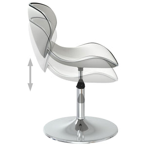 vidaXL Dining Chairs 4 pcs. White Faux Leather