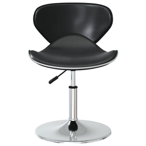 vidaXL Dining Chairs 4 pcs Black Faux Leather
