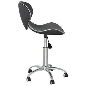 vidaXL Dining Chairs 6 pcs Swivel Grey Faux Leather