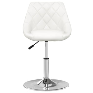 vidaXL Dining Chairs 4 pcs. White Faux Leather