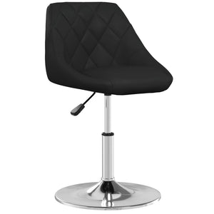 vidaXL Bar Stool Black Faux Leather
