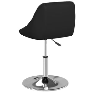 vidaXL Bar Stool Black Faux Leather