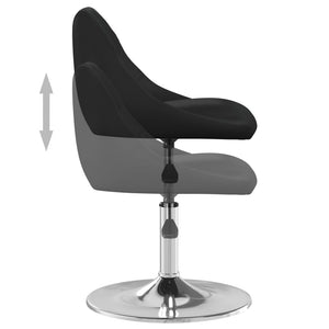 vidaXL Bar Stool Black Faux Leather