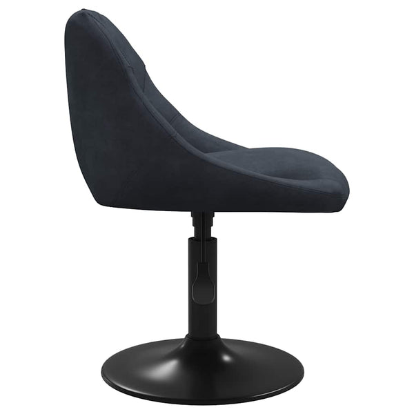 vidaXL Dining Chairs 6 pcs Swivel Dark Grey Velvet