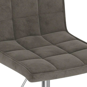 vidaXL Dining Chairs 4 pcs. Swivel Dark Gray Velvet