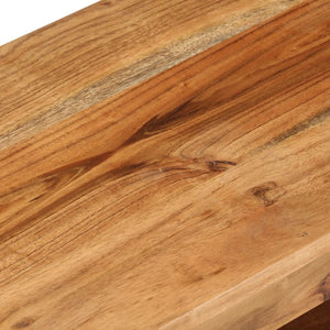 vidaXL TV Cabinet 88x30x40 cm Solid Acacia Wood