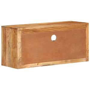 vidaXL TV Cabinet 88x30x40 cm Solid Acacia Wood