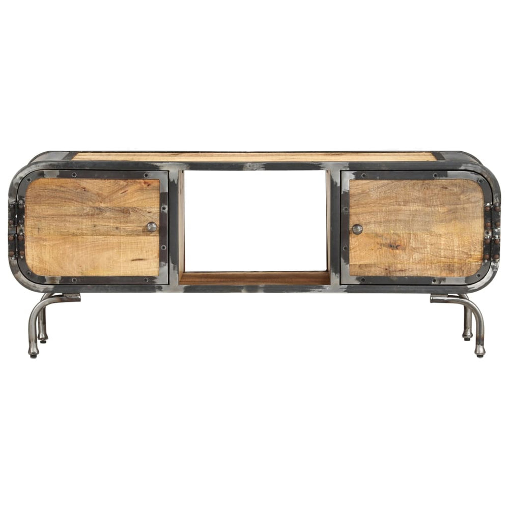 vidaXL TV Cabinet 110x30x42 cm Solid Mango Wood