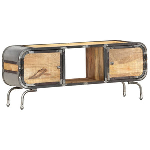 vidaXL TV Cabinet 110x30x42 cm Solid Mango Wood