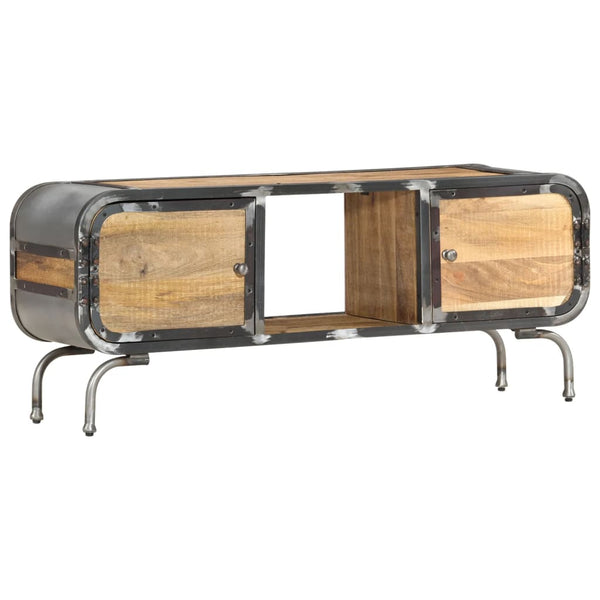 vidaXL TV Cabinet 110x30x42 cm Solid Mango Wood