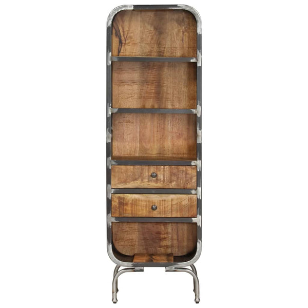 vidaXL Highboard 40x30x126 cm Solid Mango Wood