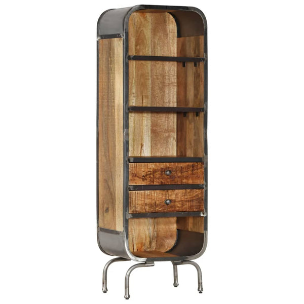 vidaXL Highboard 40x30x126 cm Solid Mango Wood