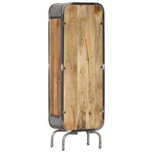 vidaXL Highboard 40x30x126 cm Solid Mango Wood