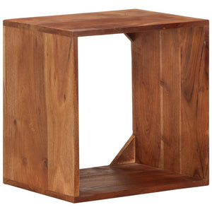 Wandregal Akazie Massivholz 40x30x40 cm