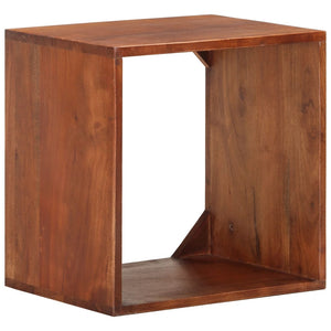 Wandregal Akazie Massivholz 40x30x40 cm