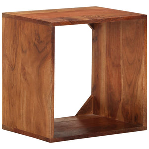 Wandregal Akazie Massivholz 40x30x40 cm