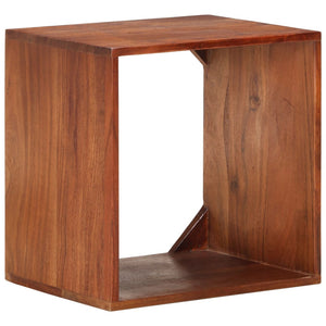 Wandregal Akazie Massivholz 40x30x40 cm