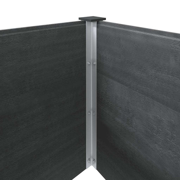 vidaXL Raised Garden Bed 200x50x91 cm WPC Grey