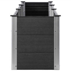 vidaXL Raised Garden Bed 300x50x54 cm WPC Grey