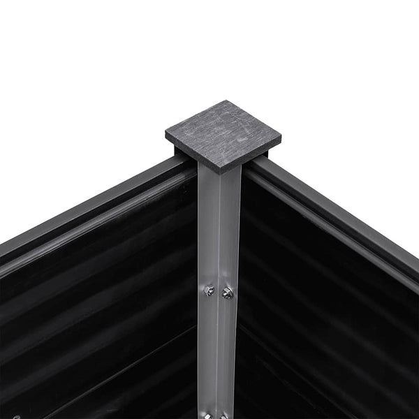 vidaXL Raised Garden Bed 300x50x54 cm WPC Grey