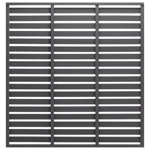 vidaXL WPC Fence Panel 180x180 cm Grey