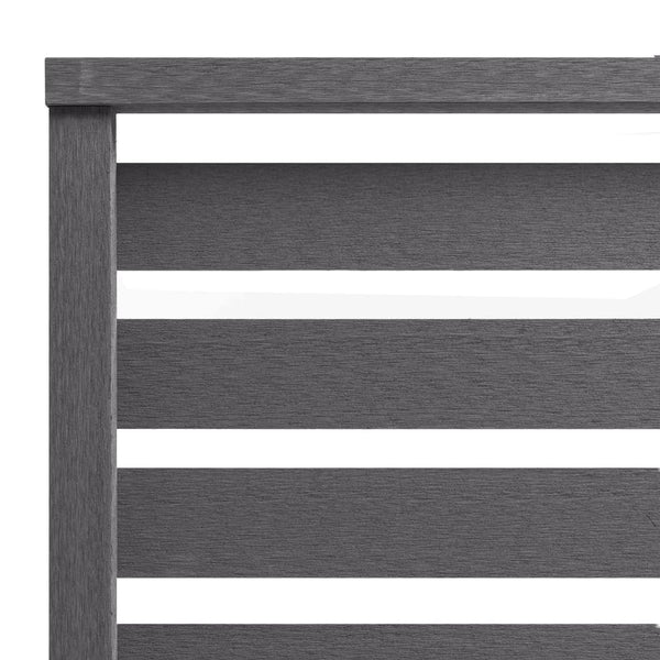 vidaXL WPC Fence Panel 180x180 cm Grey