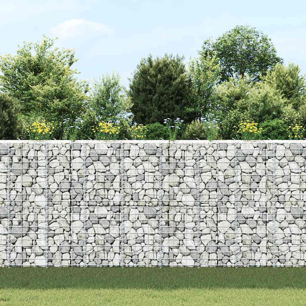 vidaXL Gabion Raised Garden Beds 3 pcs. 30x30x100 cm Iron
