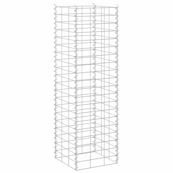 vidaXL Gabion Raised Garden Beds 3 pcs. 30x30x100 cm Iron