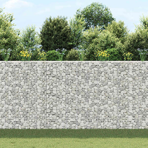 vidaXL Gabion Raised Beds 3 pcs. 30x30x200 cm Iron