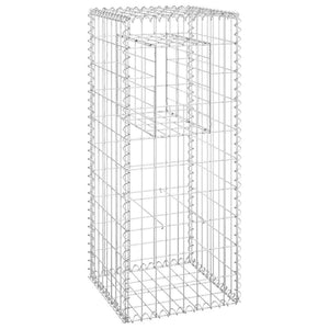 vidaXL Gabion Column 40x40x100 cm Iron