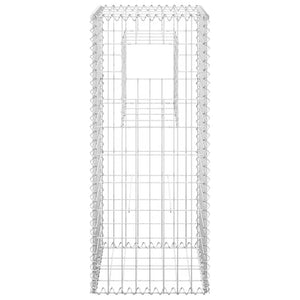 vidaXL Gabion Column 40x40x100 cm Iron